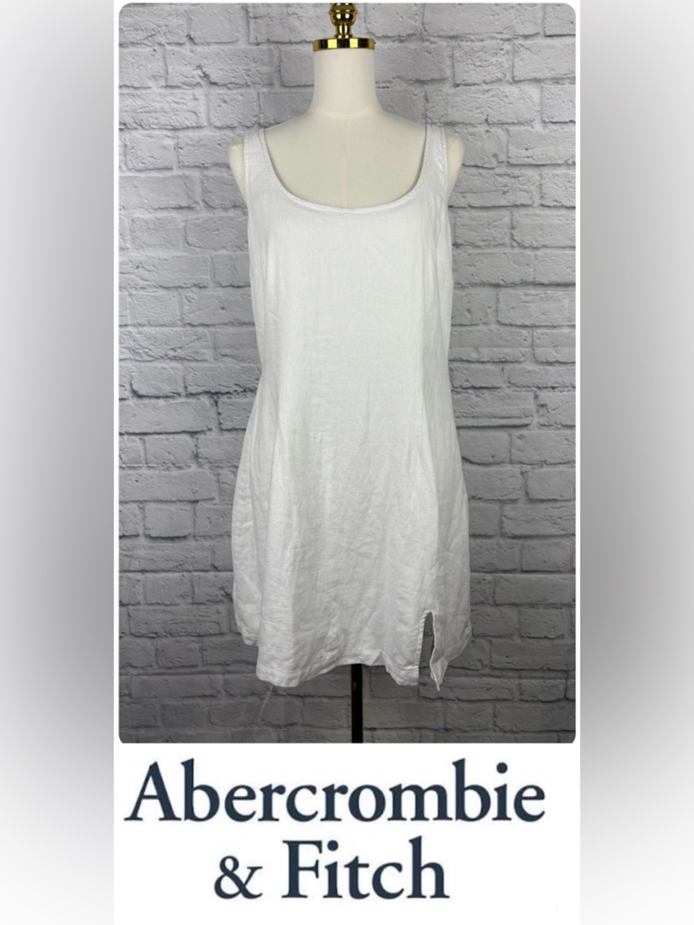 NWT Abercrombie & Fitch Linen dress size L